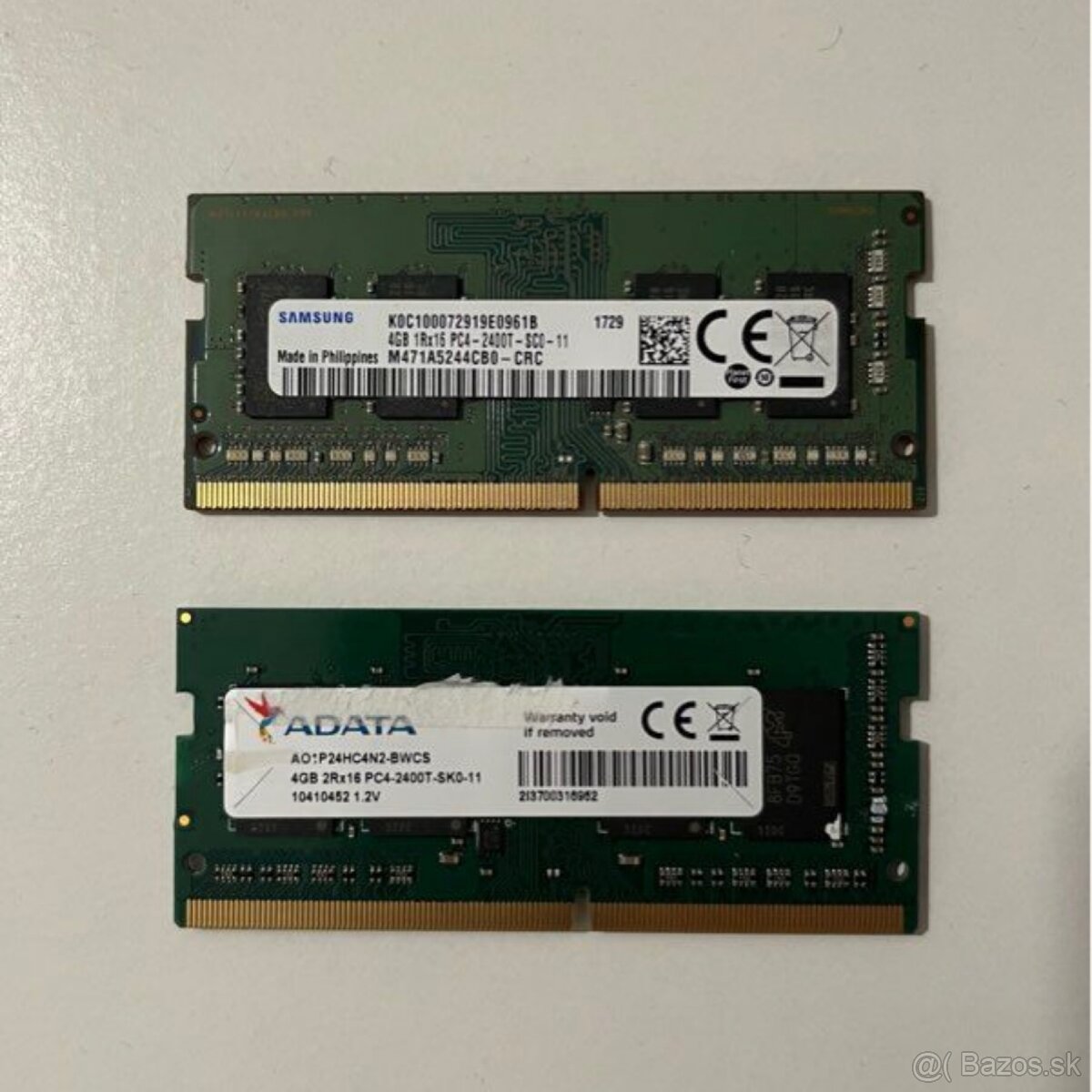 RAM DDR4 2 x 4 GB SO-DIMM