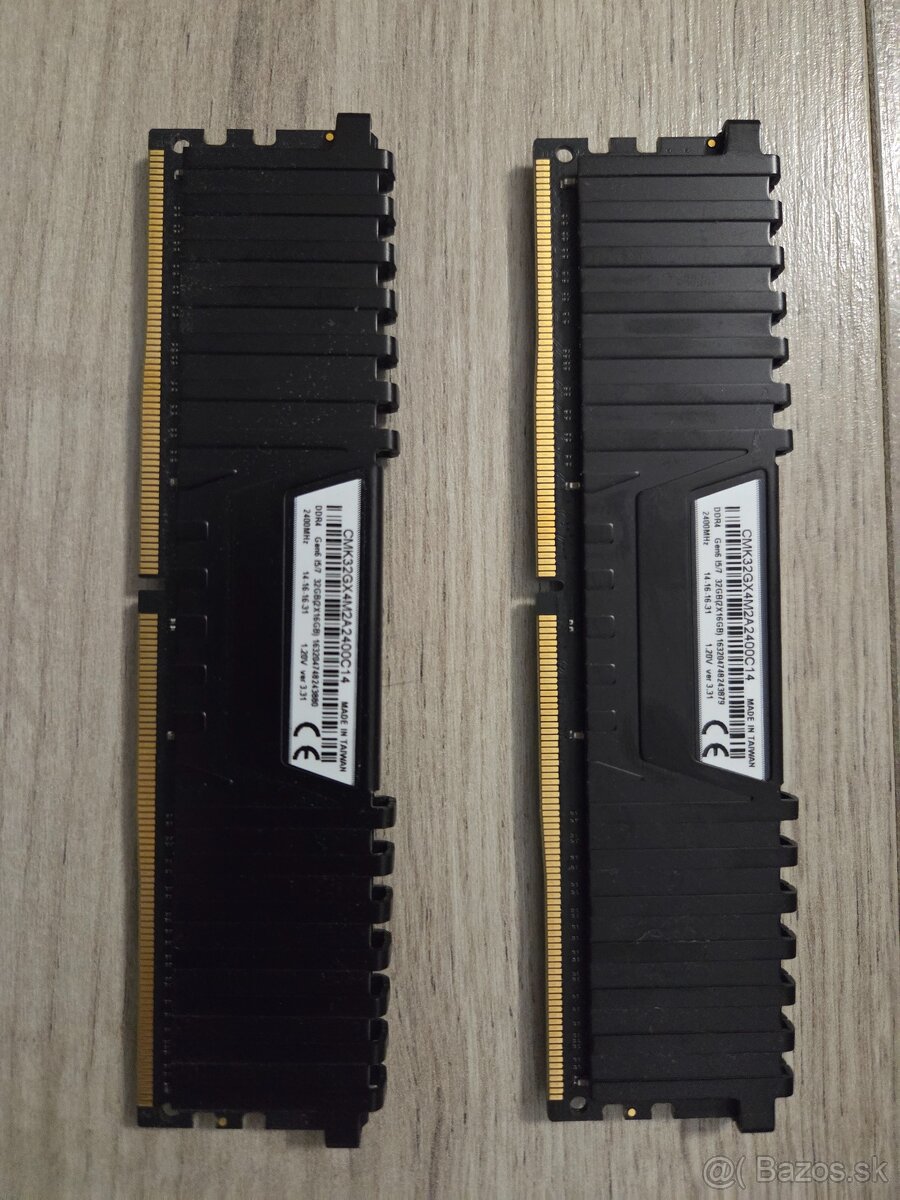 DDR4 2x16GB (32GB spolu :-) ) 2400MHz