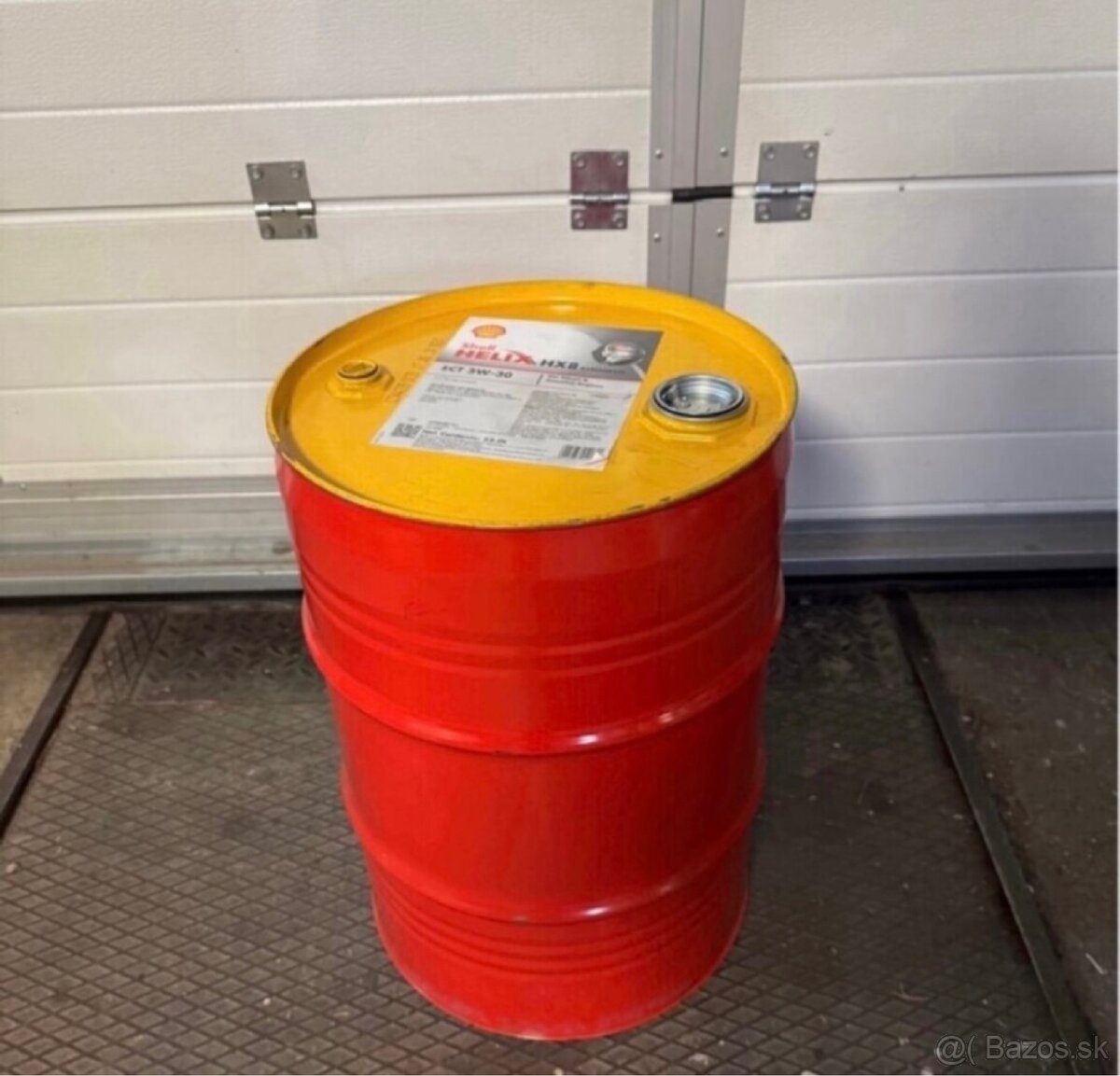 6x Shell plechový sud 60 L - 20 eur