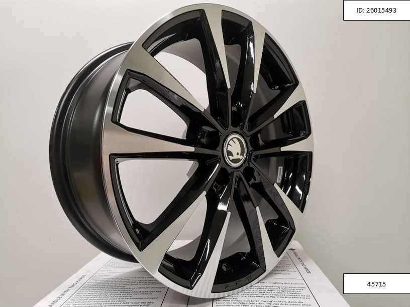 Škoda, VW alu disky 5X112 R17 MAK MAIN ET47 1223