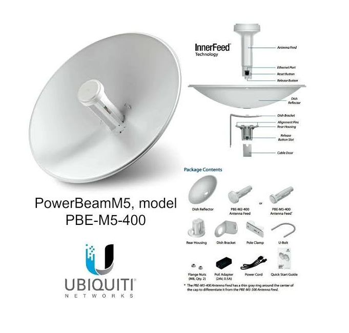 Predam UBIQUITI PowerBeam M5-400 7ks