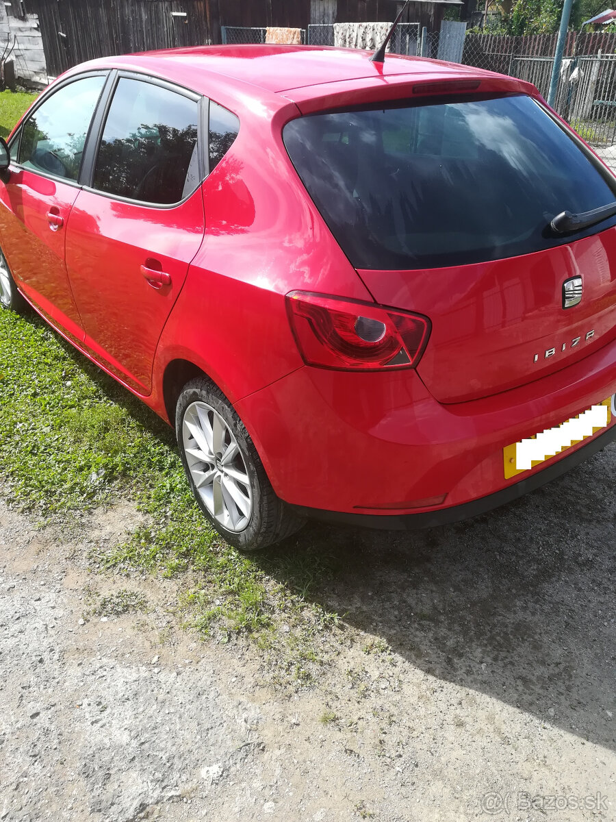 kufor, piate dvere, dvere, seat ibiza, ibizu , 2010