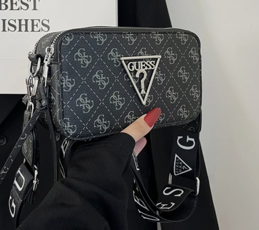 kabelka Guess crossbody čierna