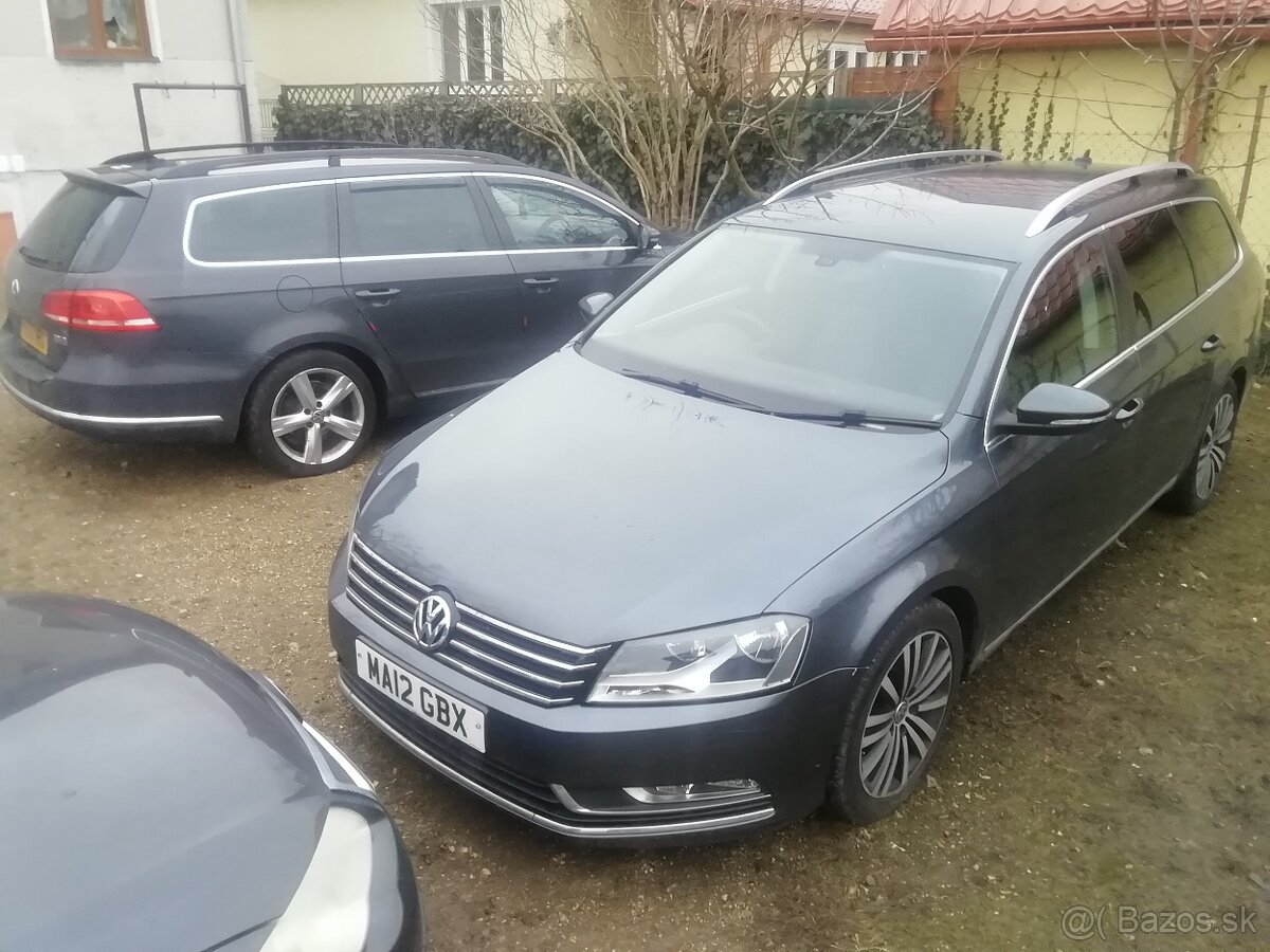 Rozpredám volkswagen passat b7 combi 2,0 tdi 103 kw