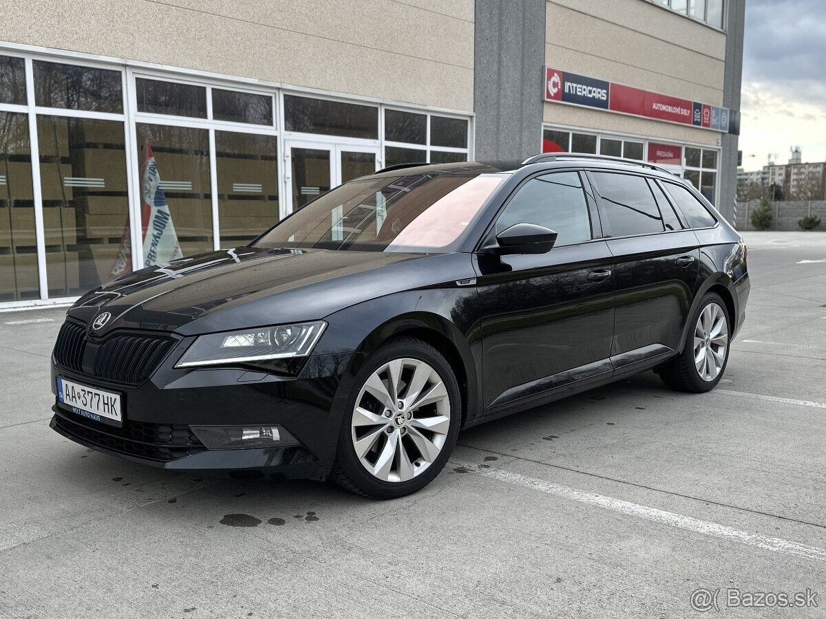 skoda superb 140 KW 4x4 sportline zimné R18 + letné R19