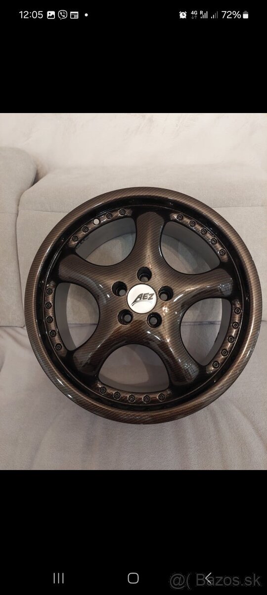 Aez 5x100 R17  7,5j   et35