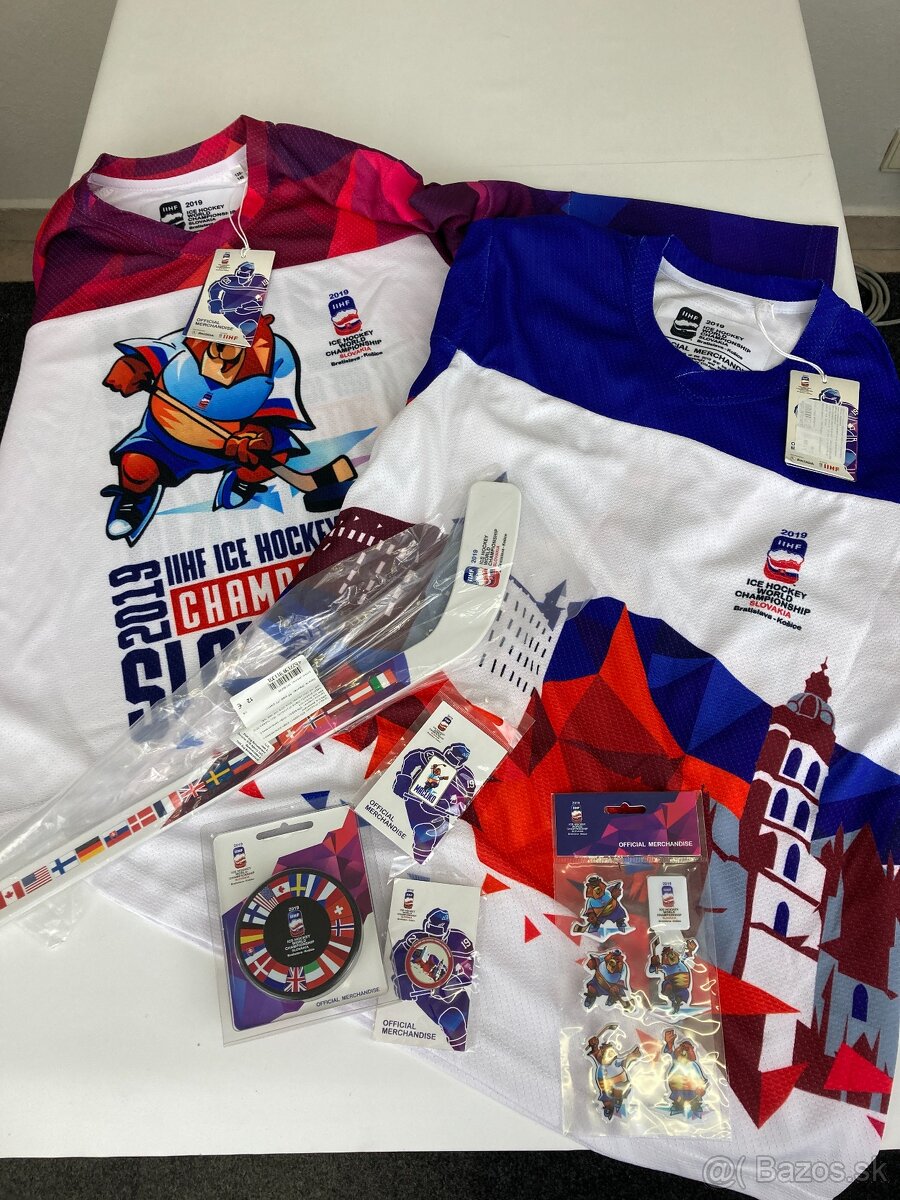 Reklamné predmety IIHF 2019 Slovensko