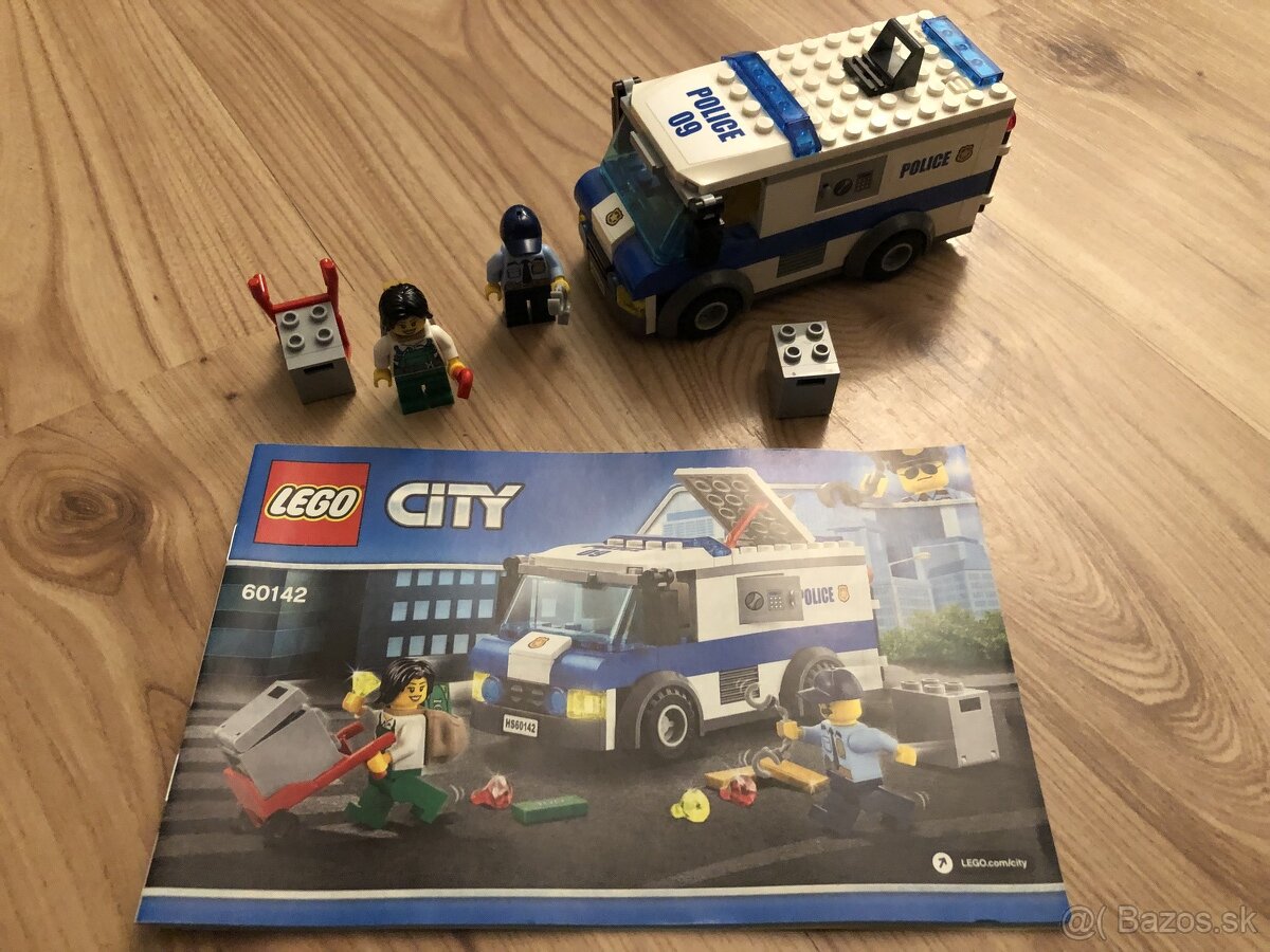 Lego CITY 60142 - Policajná naháňačka - lúpež