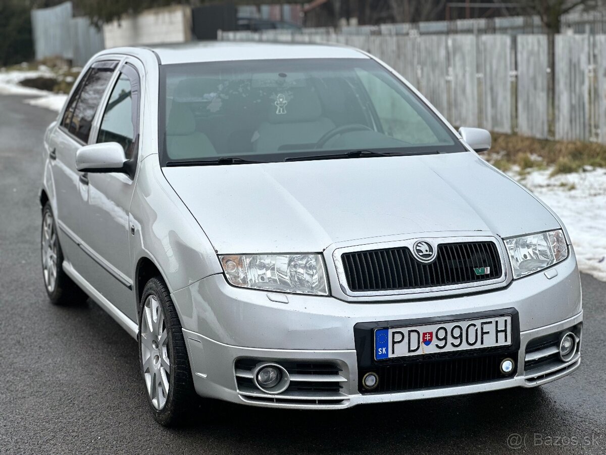 Predam Škoda Fabia RS 1.9TDI