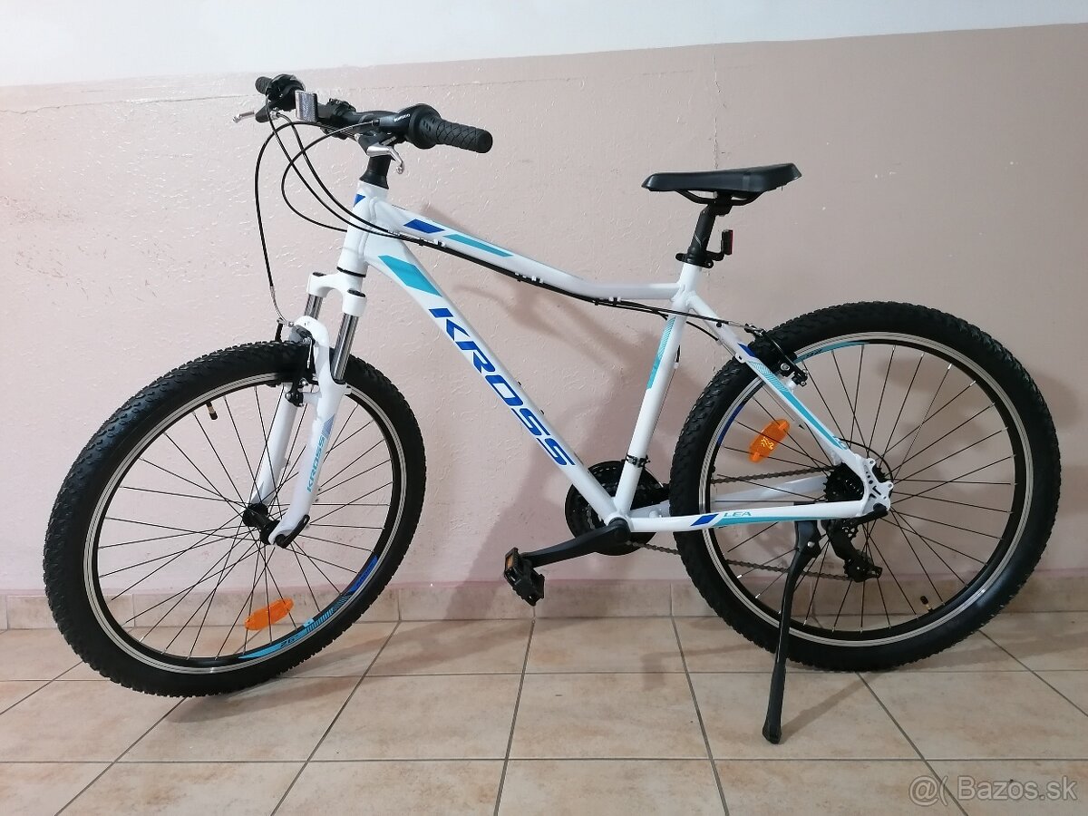 Dámsky horský bicykel kross lea 1.0 modrý