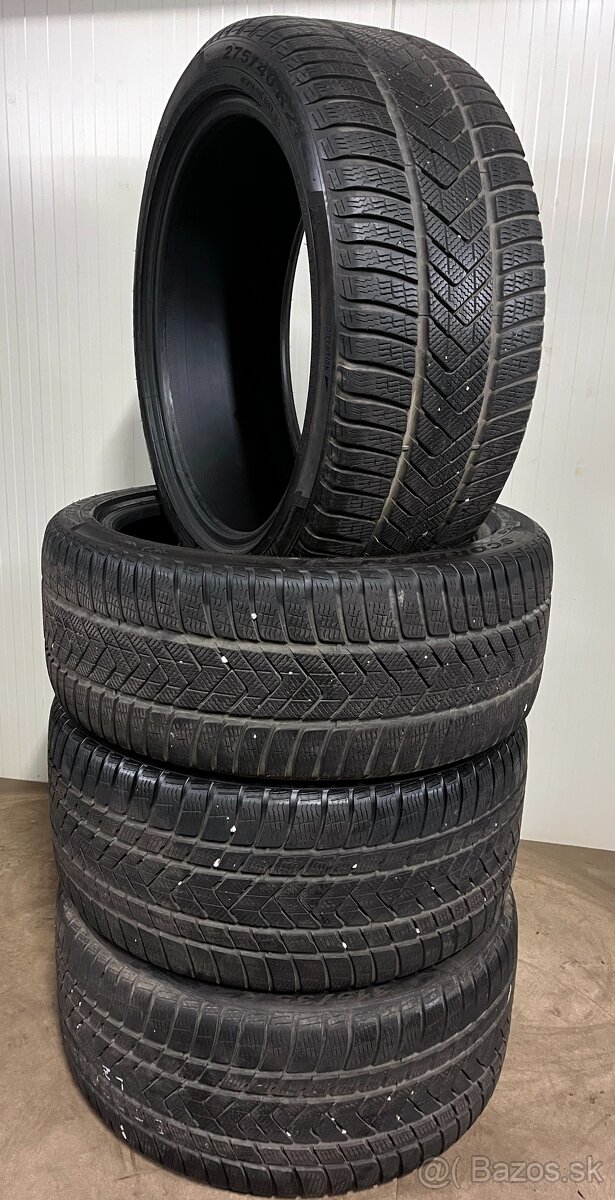 Predam zimne pneu 275/40R21 a 315/35R21 Pierelli RunFlat