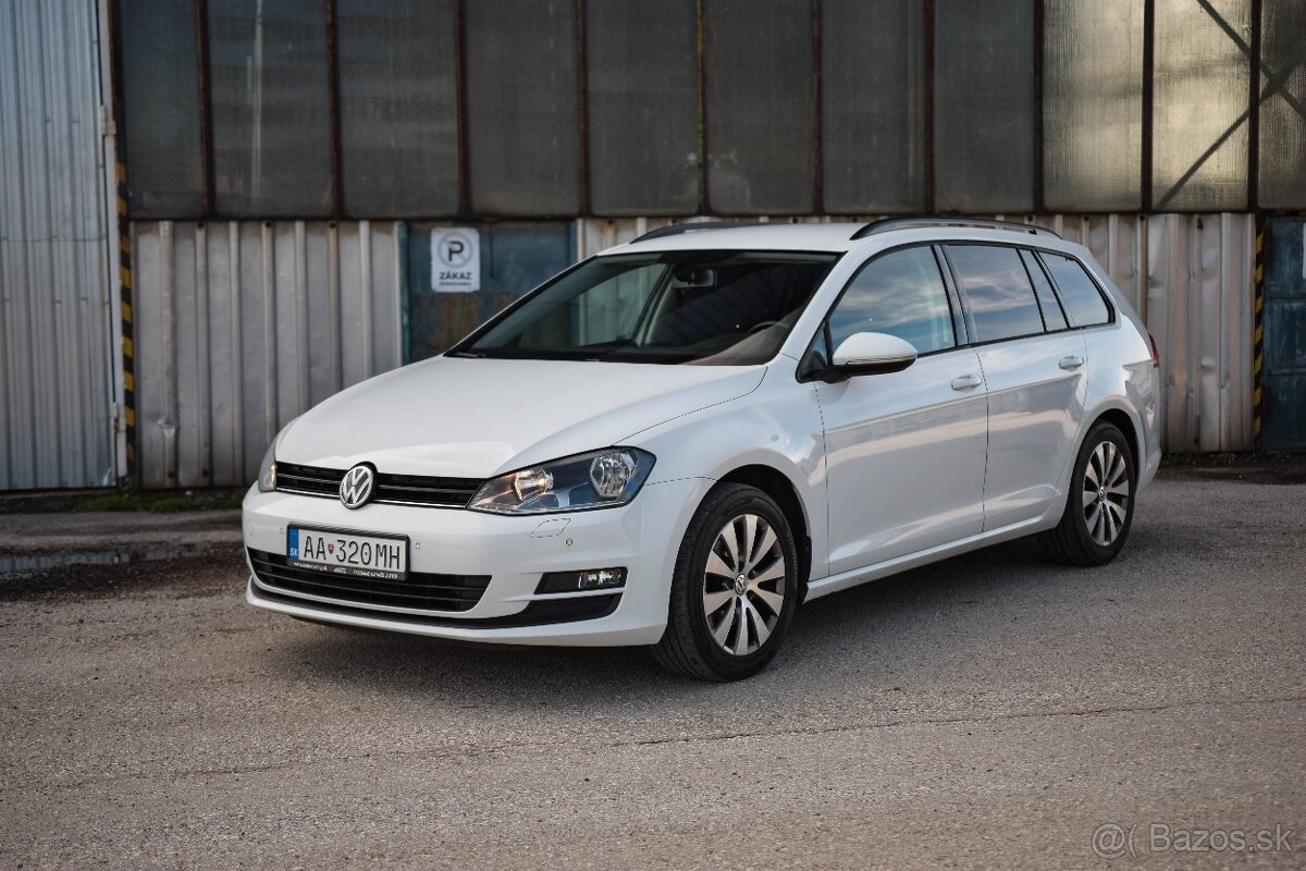 Volkswagen Golf Variant 1.6 TDI SERVIS KNIHA, NEBURANÉ