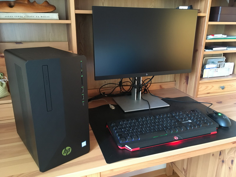 Intel Core i7 8700, 16GB, GTX1060, herny LCD monitor