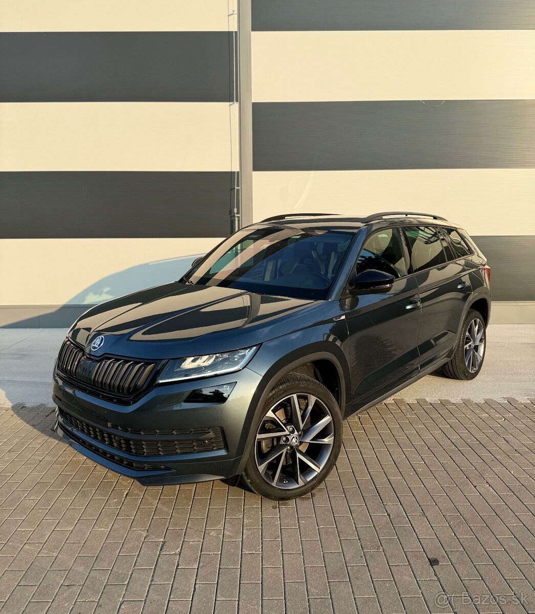 Rezervované Škoda Kodiaq Sportline 2.0 TDI 147kw DSG 4x4