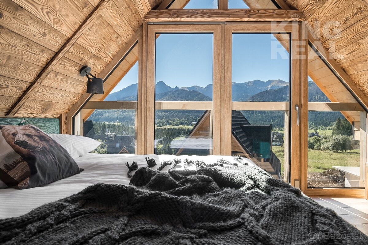 Unikátny dom s vlastným SPA a panoram. výhľadom na Tatry, PL