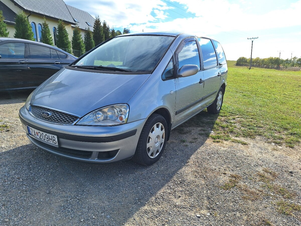 Predám Ford Galaxy 1,9 TDi, 85kW,GHIA, AUY, 7 miestne