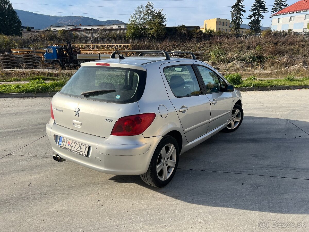 Peugeot 307, 1.6 16v, NFU, 80kw, klíma, 5kv. manuál