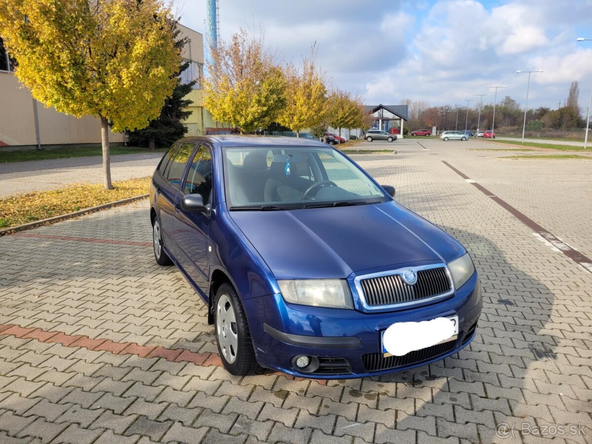 Predam škoda fabia combi 1.2.htp benzín kw 47 r.v 2006