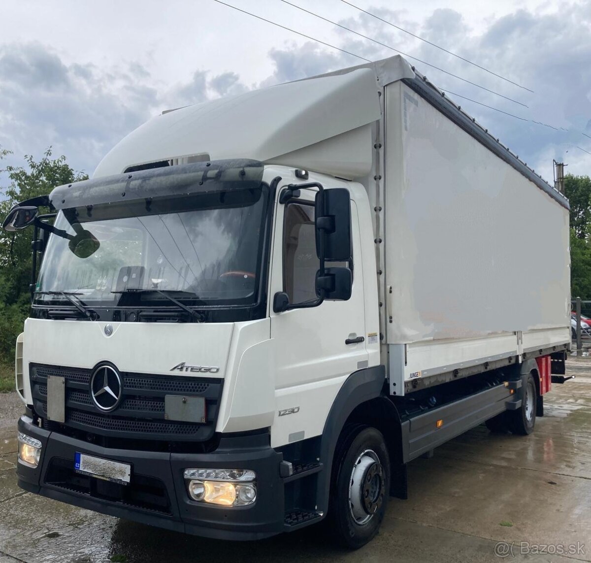 MERCEDES-BENZ  ATEGO 1230 - Euro 6 .- 18 Europalet - Čelo