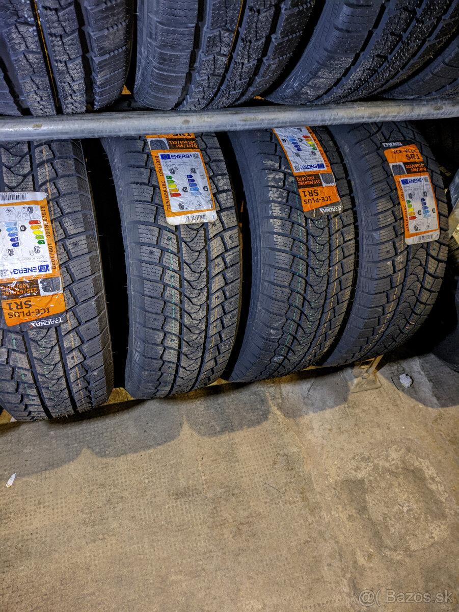 NOVÉ/ZIMNÉ pneumatiky TRACMAX 215/65 R16C 109/107Q