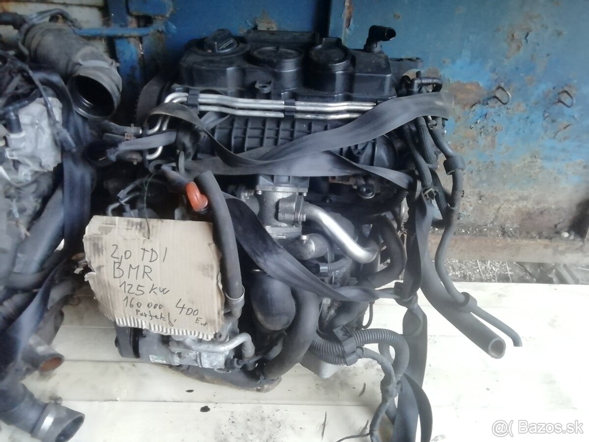 Motor 2,0 tdi 125 kW BMR 16V