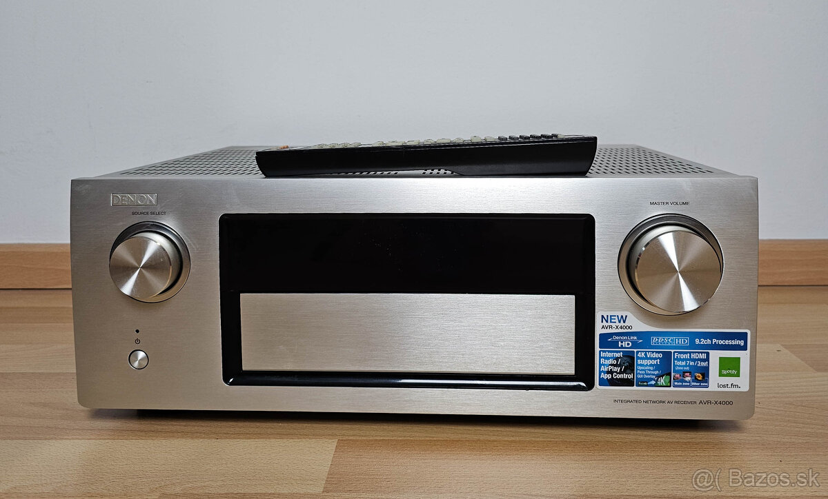 Denon AVR-X4000 / AirPlay Spotify internetove radia USB ..