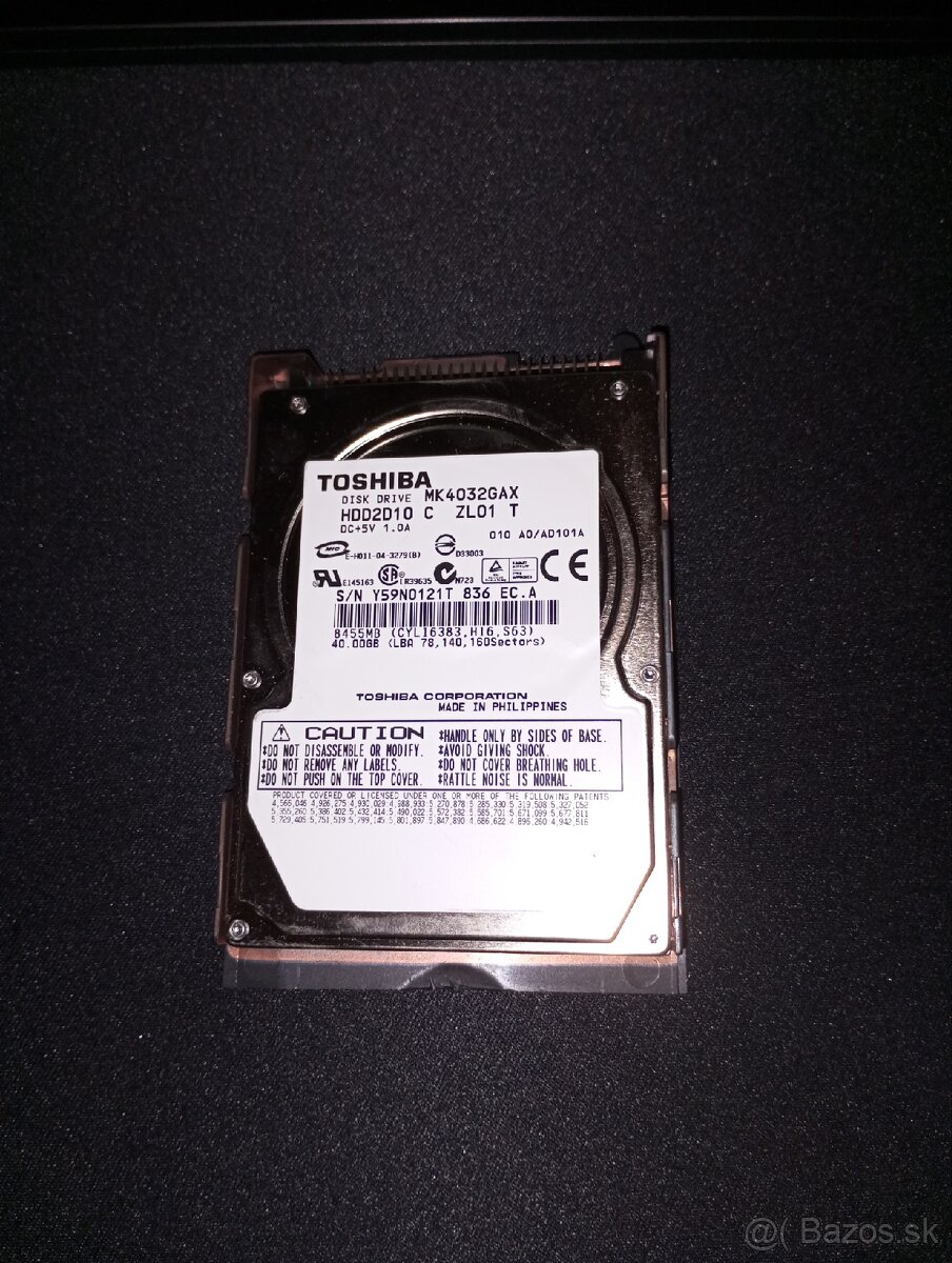 Rôzne HDD