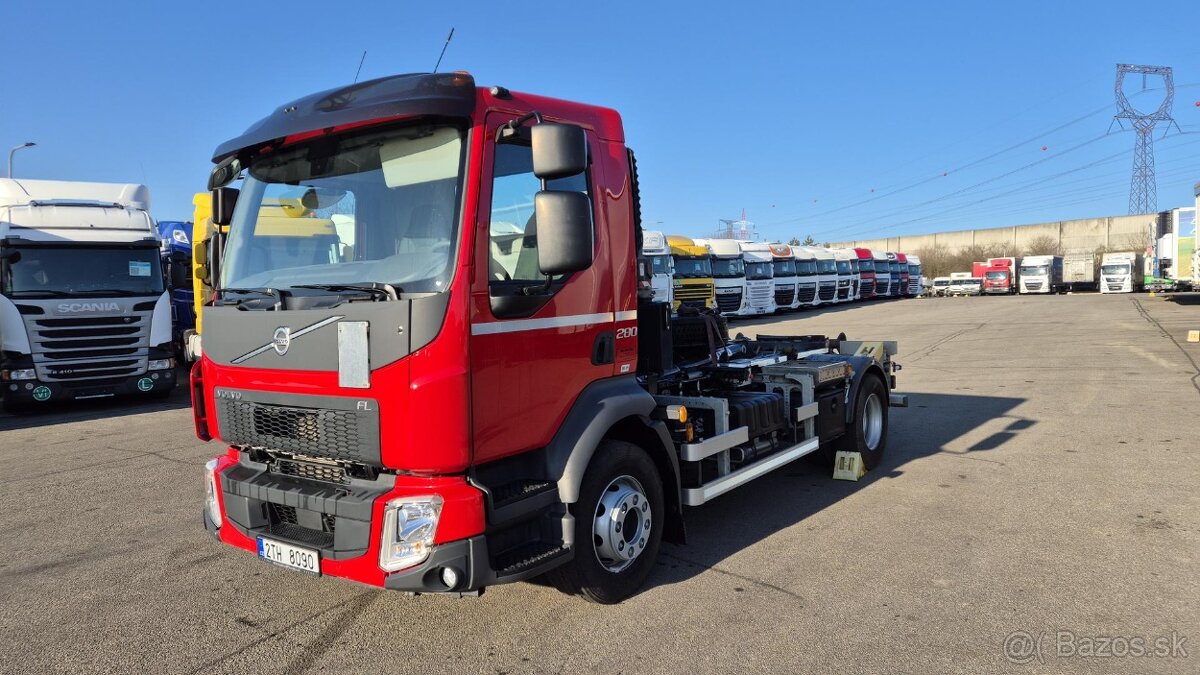 Prodám VOLVO FL 280 FLB2C EURO 6 - Hákový nosič kontejnerů F