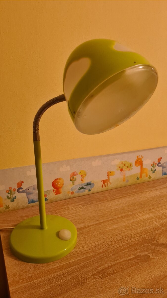 Detska lampa IKEA zelena