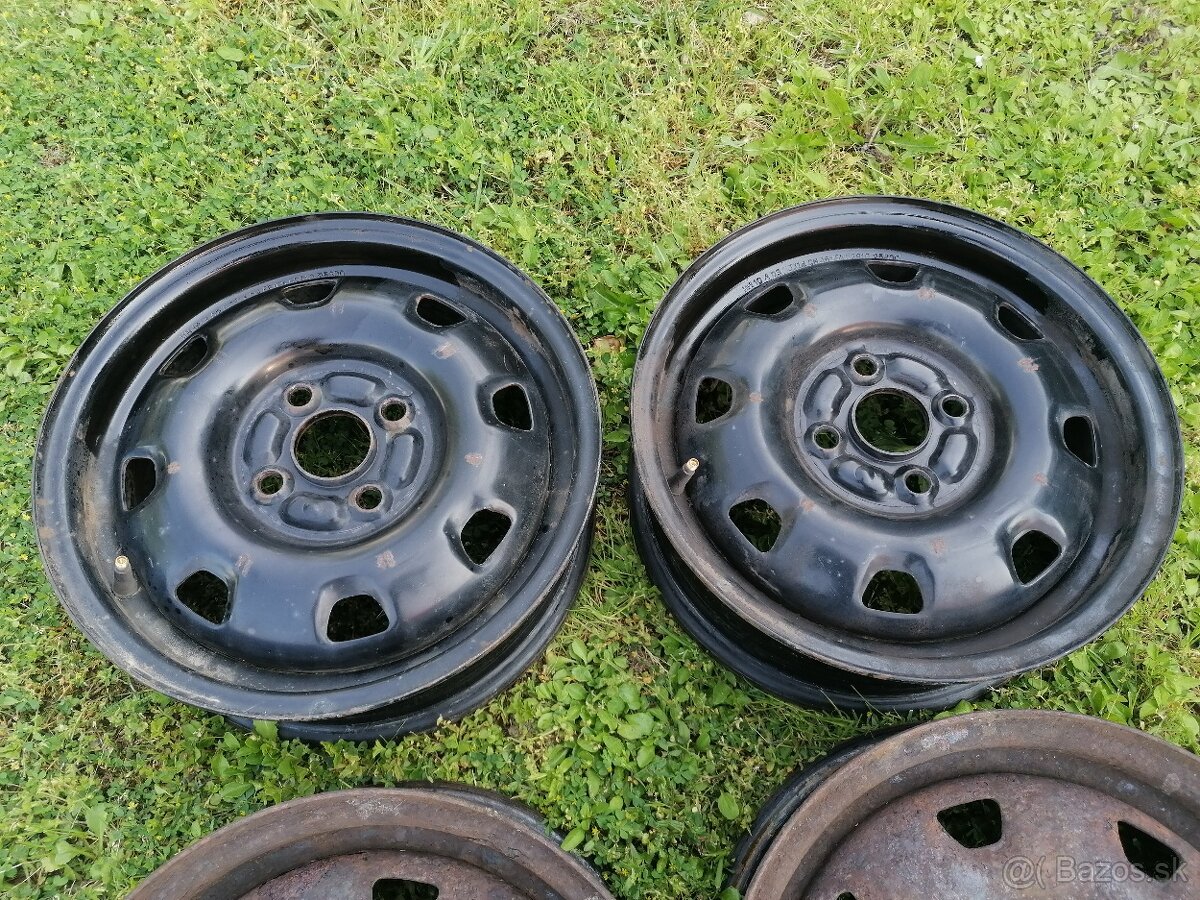 Plechové disky 4x100 r14 Hyundai