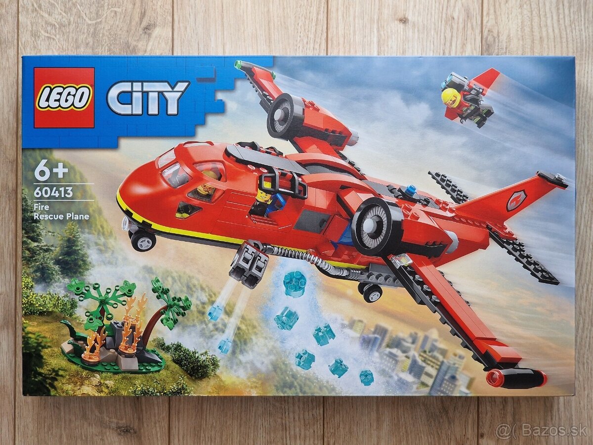 Lego City 60413 Hasičské záchranné lietadlo