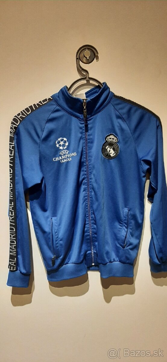 Real Madrid Mikina Futbalovy Dres Velkost 152