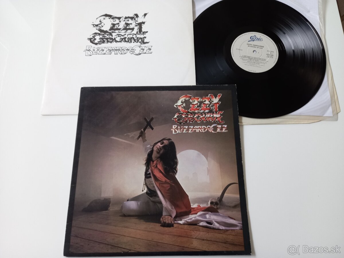 Ozzy  OSBOURNE  „Blizzard of Ozz“ /Jet 1986/+orig. vnut. ob,