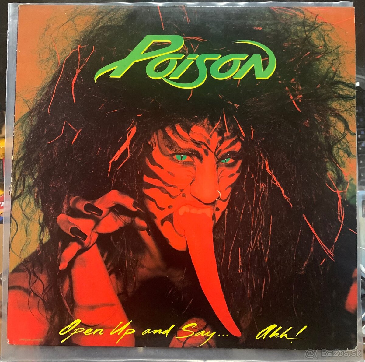 LP platňa POISON - Open Up and Say... Ahh (Európa, 1988)