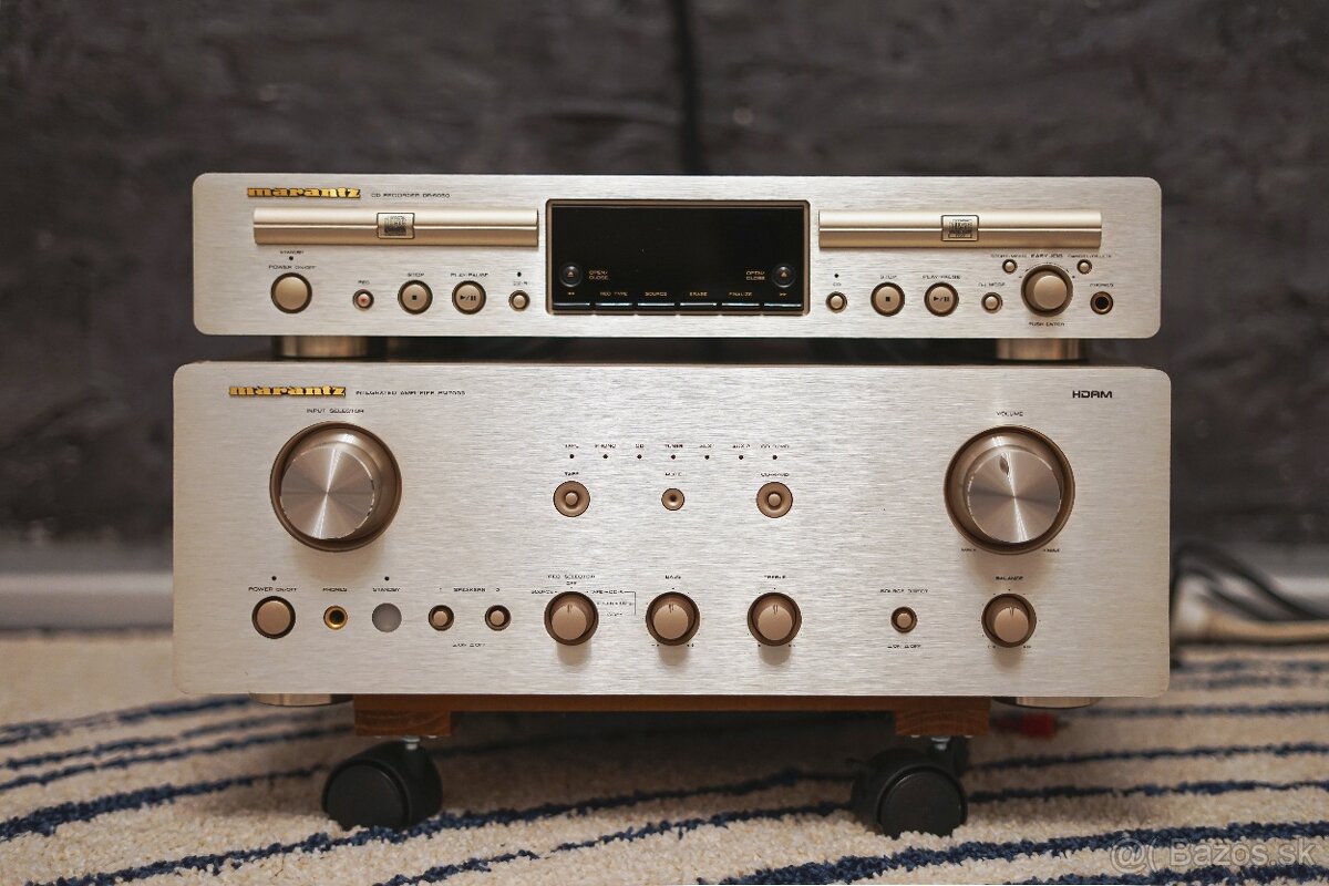 Marantz PM7000 + DR 6050 CD REKORDER