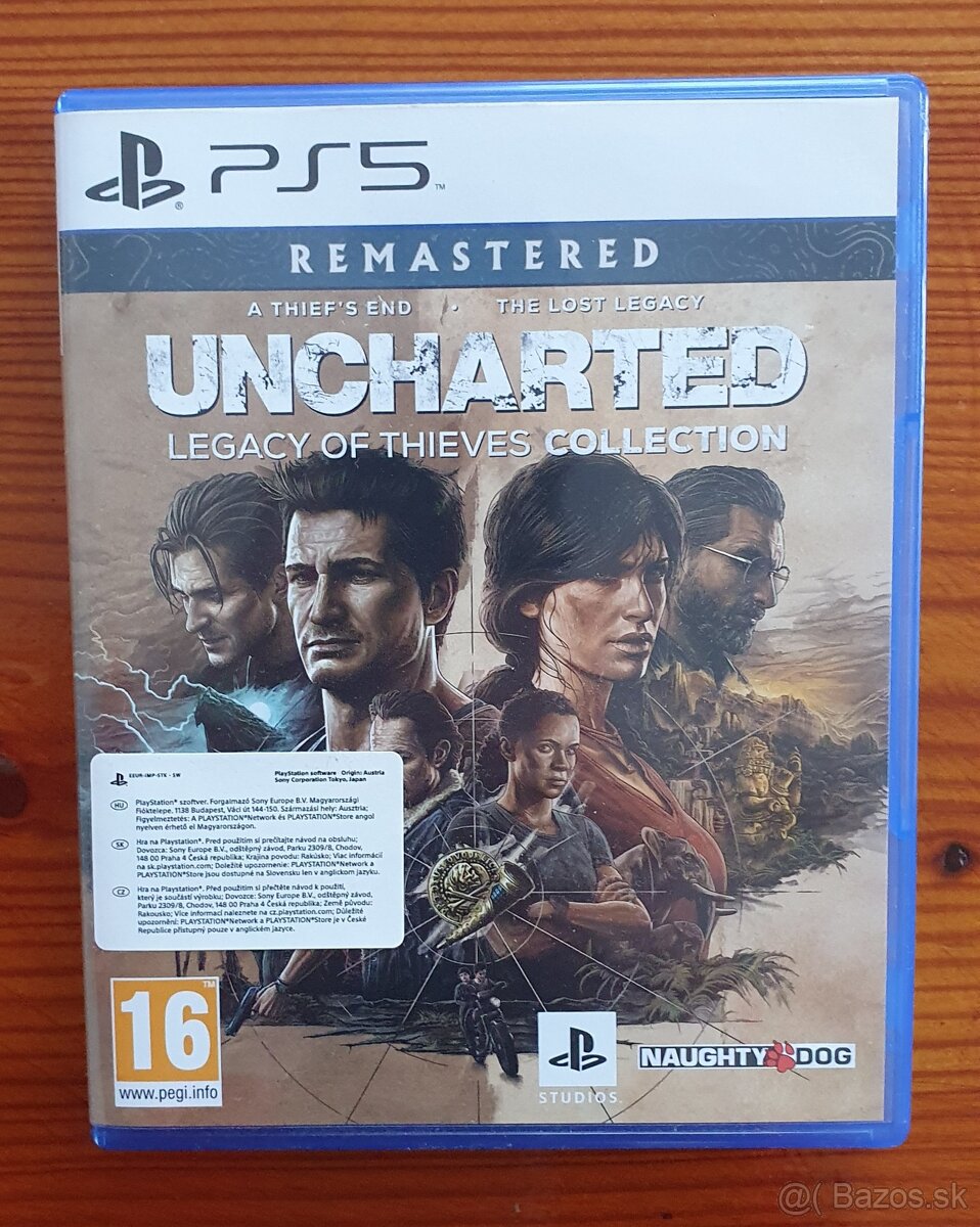 Predám hru Uncharted Legacy of Thieves Collection na PS5