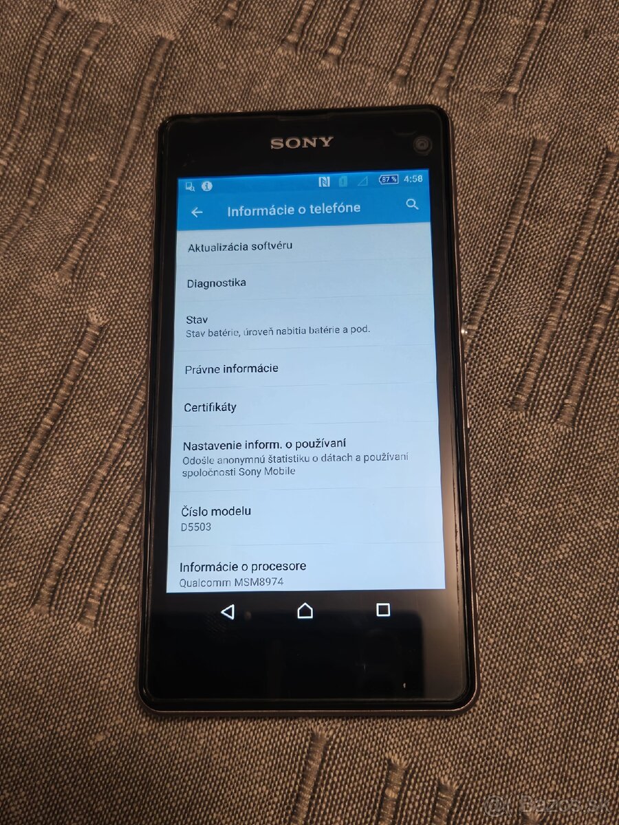 Sony xperia z1 comp