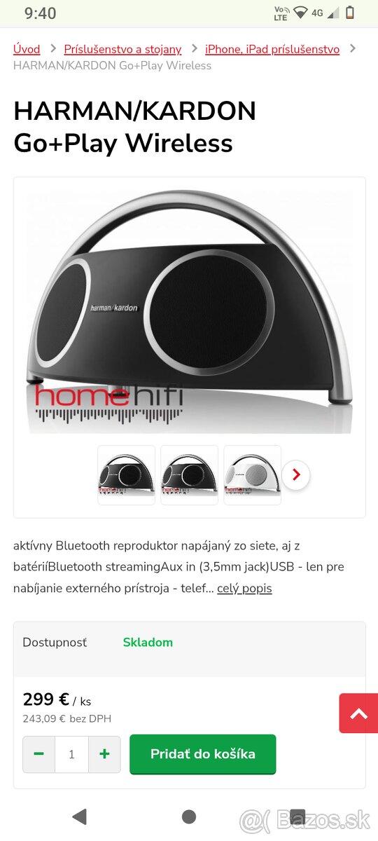 Reproduktor Harman Kardon