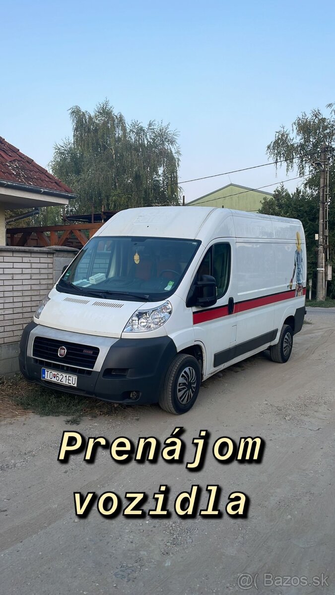 PRENÁJOM Fiat Ducato