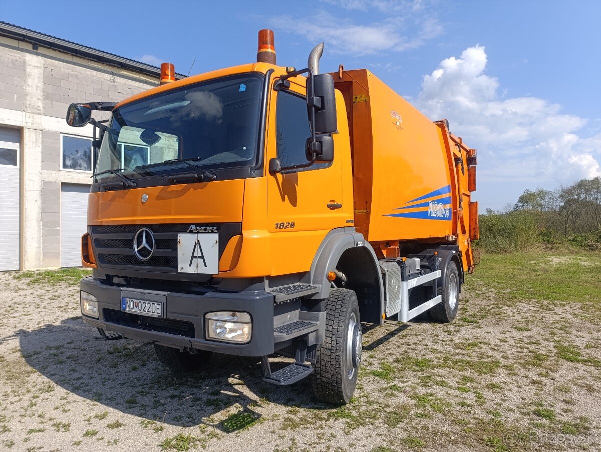 MERCEDES AXOR 1836AK  ,,nosič výmenných nadstavieb"