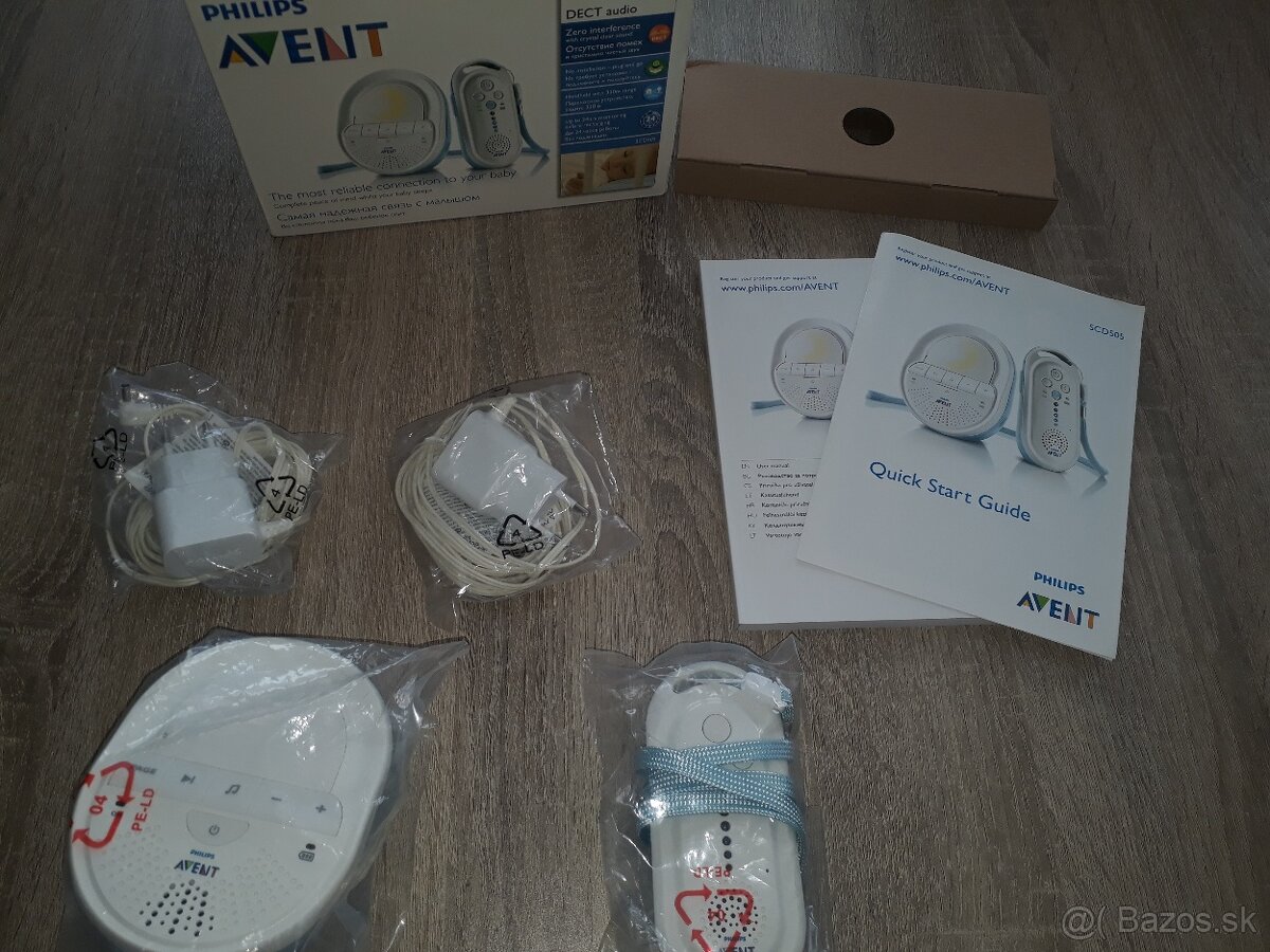 Philips Avent DECT baby monitor SCD505