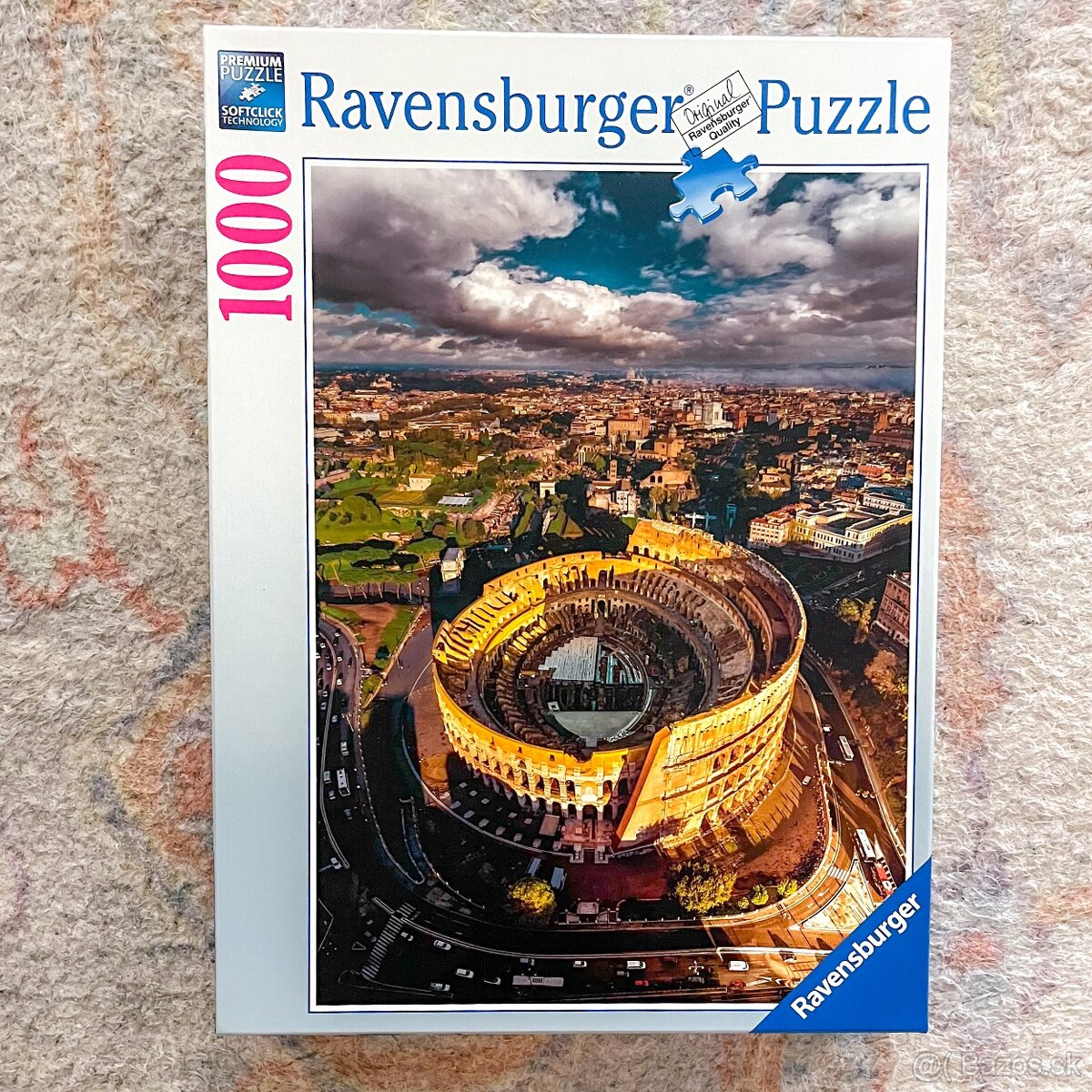 Rím Kolosseum Ravensburger Puzzle 1000