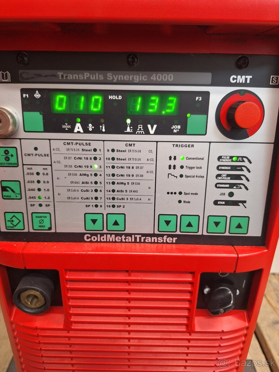 Predám zváračku Fronius transpuls-synergic 4000CMT