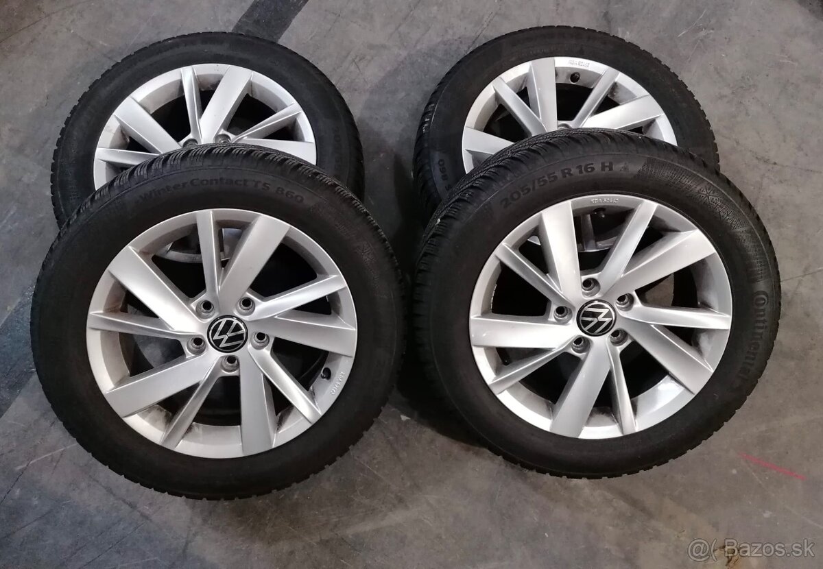 Predám originál zimnú sadu VW 5x112 R16