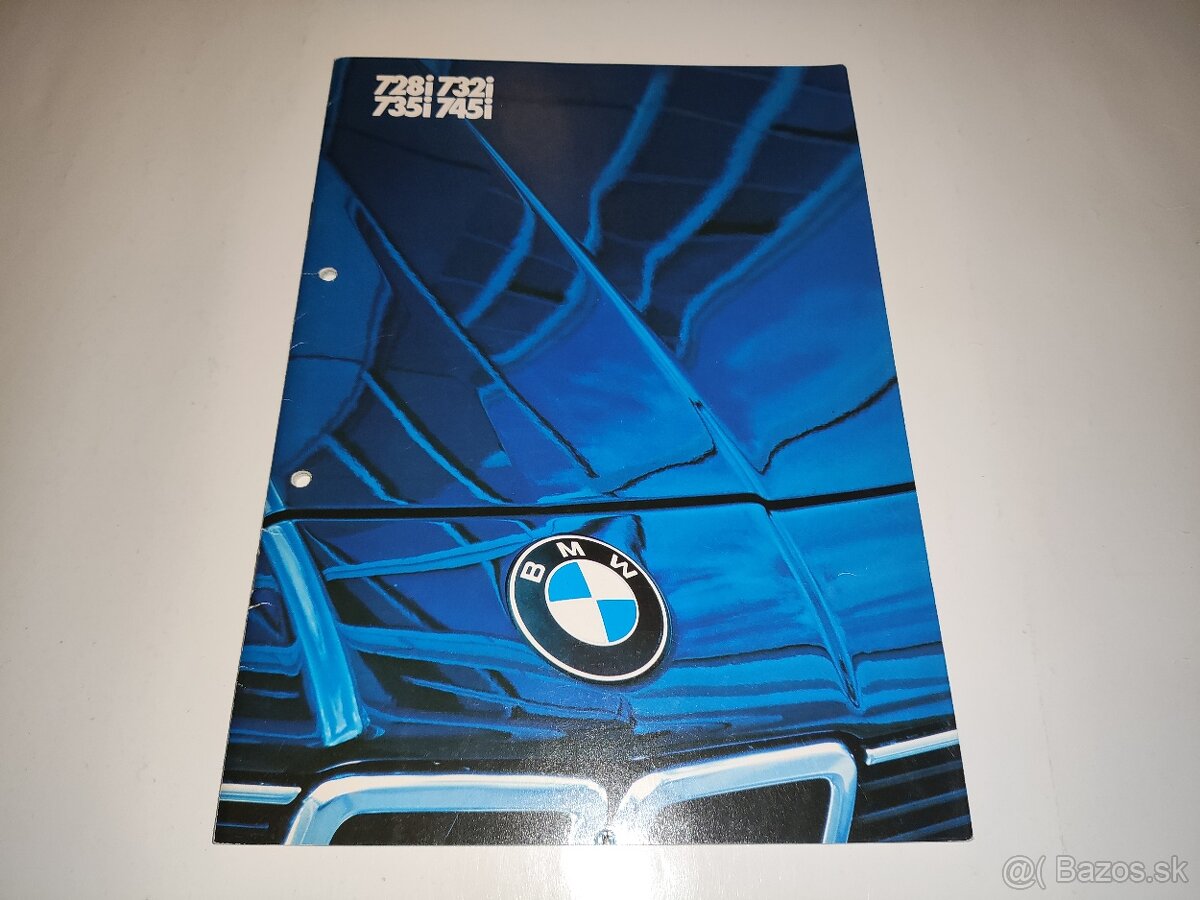 Prospekt BMW E23 7er 728i 732i 735i 745i