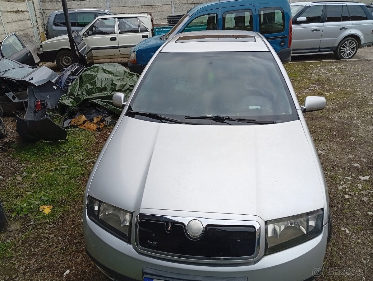 Škoda Fabia 1,9TDI. 74kw