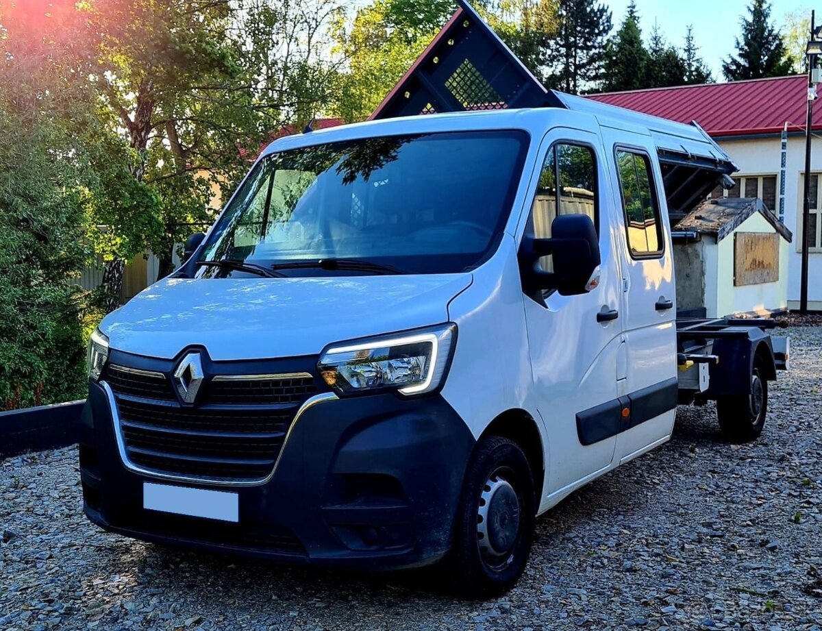 Renault Master 2.3 DOKA L3 3,5t Valník / Vaklápač