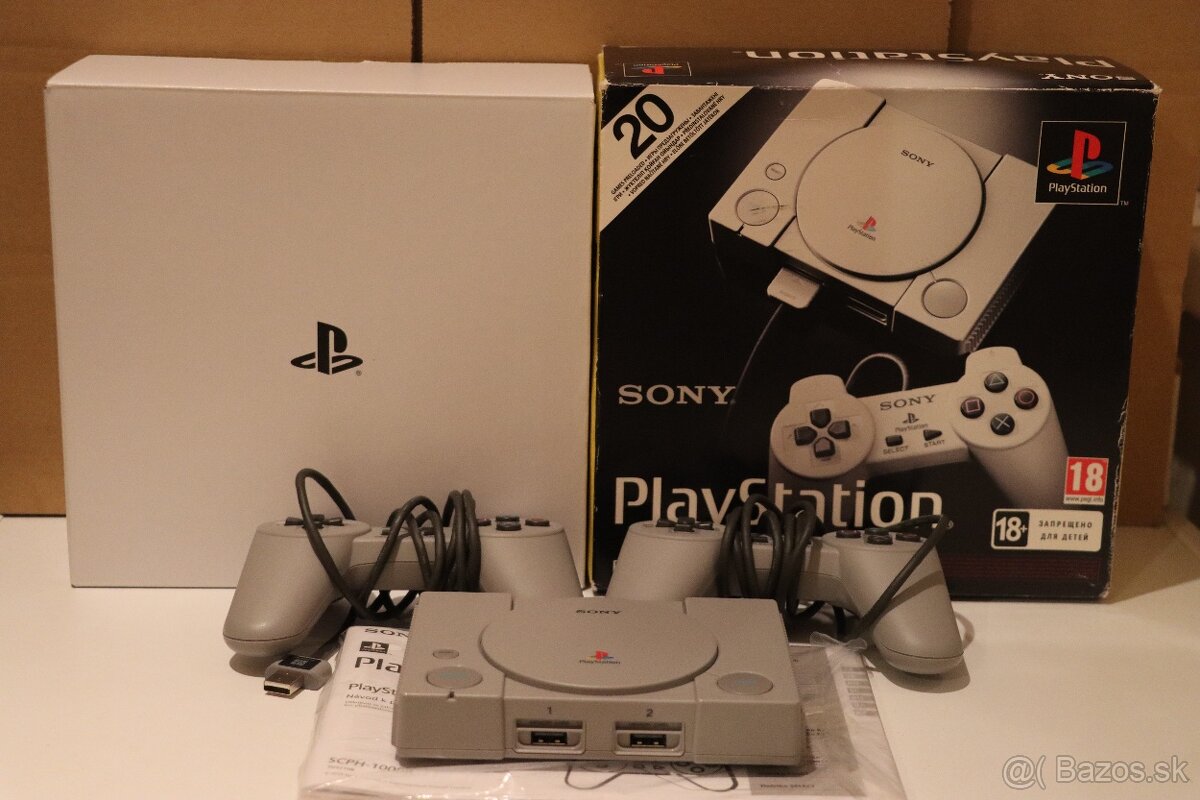 PlayStation Classic - Výročná retro konzola s 20 ikonickými