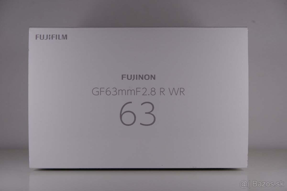 Fujifilm GF 63mm F 2.8 R WR NOVY