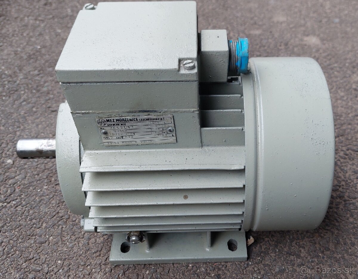 Motor 0,75kW 1380ot/min